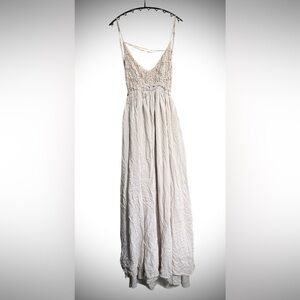 Wishlist Light Cream Textured Dress